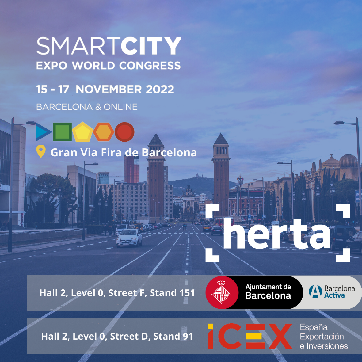 Herta will be exhibiting its facial analysis solutions at  Smart City Expo World Congress