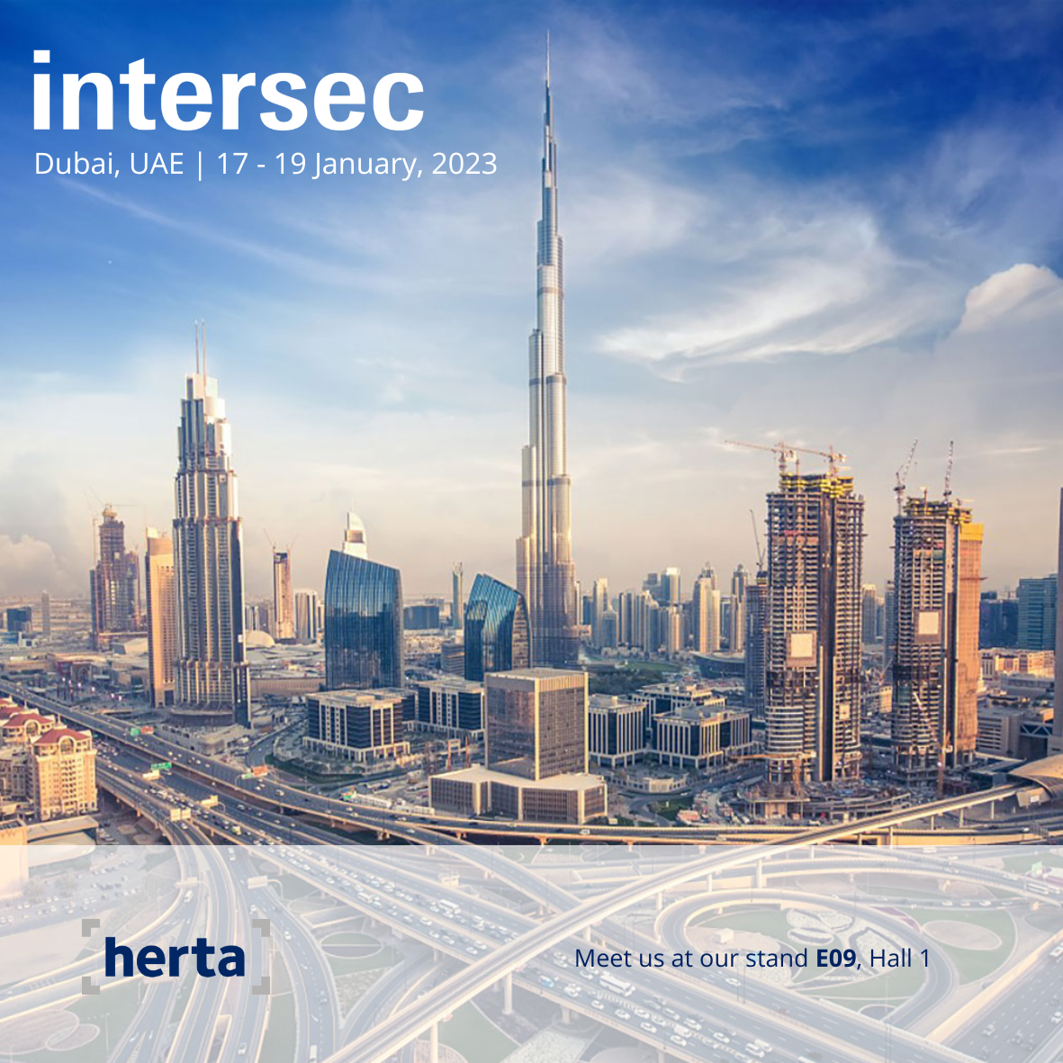 Herta at Intersec Dubai 2023
